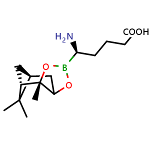 (5R)-5-amino-5-((3aS,4S,6S)-3a,5,5-trimethylhexahydro-4,6-methanobenzo[d][1,3,2]dioxaborol-2-yl)pentanoic acid