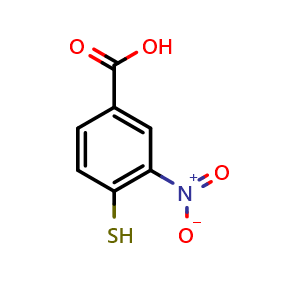 3-Nitro-4-sulfanylbenzoic acid