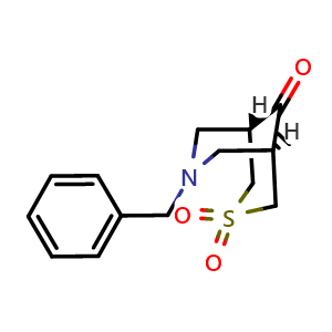(1R,5S)-7-Benzyl-3lambda[6]-thia-7-azabicyclo[3.3.1]nonane-3,3,9-trione