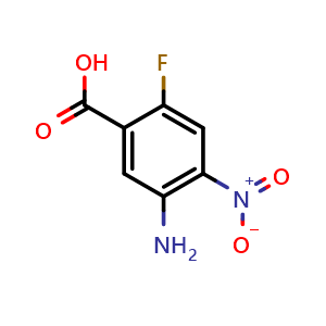 5-Amino-2-fluoro-4-nitro-benzoic acid