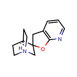Spiro[1-azabicyclo[2.2.2]octane-3,2'(3'H)-furo[2,3-b]pyridine