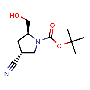 (2S,4R)-tert-Butyl 4-cyano-(2-hydroxymethyl)pyrrolidine-1-carboxylate