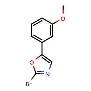 2-Bromo-5-(3-methoxyphenyl)oxazole