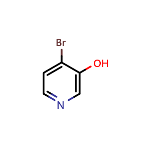 Chemical structure of 4-Bromo-3-hydroxypyridine , CAS 161417-28-3, AChemBlock H-8866