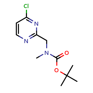tert-Butyl ((4-chloropyrimidin-2-yl)methyl)(methyl)carbamate