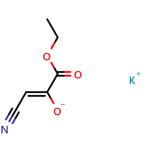 Potassium 2-cyano-1-ethoxycarbonyl-ethenolate