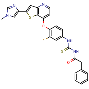 Chemical structure of MGCD-265 , CAS 875337-44-3, AChemBlock H-8907