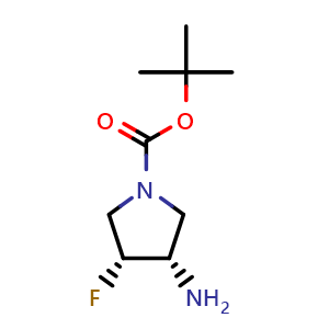 (3S,4R)-tert-Butyl 3-amino-4-fluoropyrrolidine-1-carboxylate