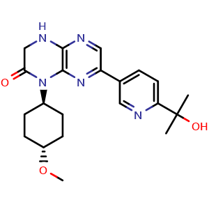 Chemical structure of CC-223 , CAS 1228013-30-6, AChemBlock H-8937