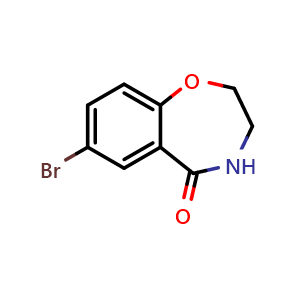 7-Bromo-3,4-dihydro-2H-1,4-benzoxazepin-5-one