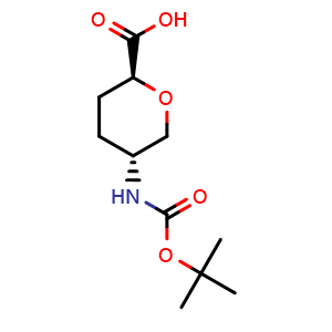 (2S,5R)-5-Boc-amino-tetrahydropyran-2-carboxylic acid
