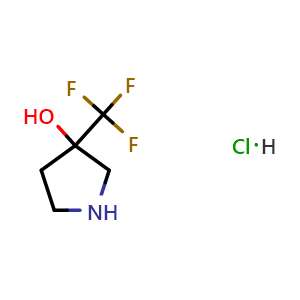 3-(Trifluoromethyl)pyrrolidine-3-ol hydrochloride