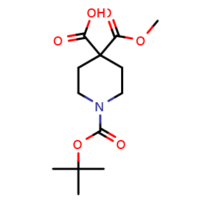 Piperidine-1,4,4-tricarboxylic acid 1-tert-butyl ester 4-methyl ester