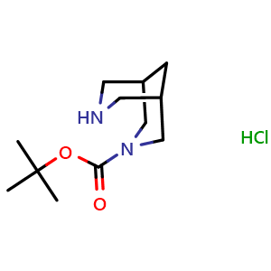 tert-Butyl 3,7-diazabicyclo[3.3.1]nonane-3-carboxylate hydrochloride