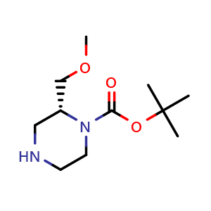 (R)-tert-butyl 2-(Methoxymethyl)piperazine-1-carboxylate