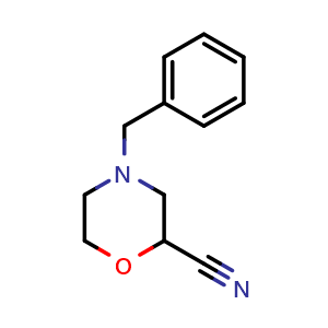 4-Benzylmorpholine-2-carbonitrile