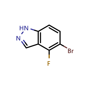 5-Bromo-4-fluoro-1H-indazole