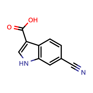 6-Cyano-1H-indole-3-carboxylic acid