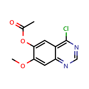4-Chloro-7-methoxyquinazolin-6-yl acetate