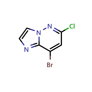 8-Bromo-6-chloro-imidazo[1,2-b]pyridazine