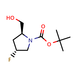 (2S,4R)-1-(tert-Butoxycarbonyl)-4-fluoro-2-hydroxymethylpyrrolidine