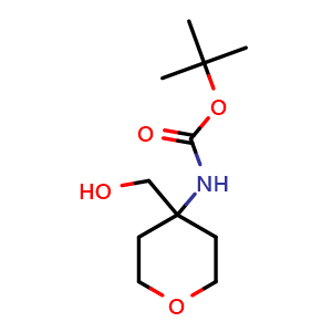tert-butyl (4-(hydroxymethyl)tetrahydro-2H-pyran-4-yl)carbamate