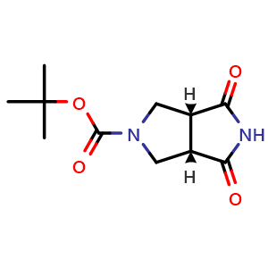 Racemic cis-4,6-dioxo- hexahydro-pyrrolo[3,4-c]pyrrole-2-carboxylic acid tert-butyl ester