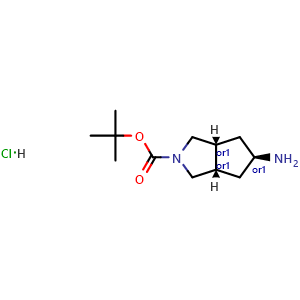 trans-5-Amino-2-Boc-hexahydro-cyclopenta[c]pyrrole hydrochloride