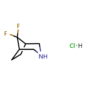 8,8-Difluoro-3-azabicyclo[3.2.1]octane hydrochloride