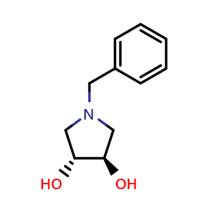 (-)-(3R,4R)-1-(Phenylmethyl)-3,4-pyrrolidinediol