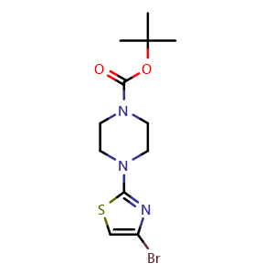 tert-Butyl 4-(4-bromothiazol-2-yl)piperazine-1-carboxylate
