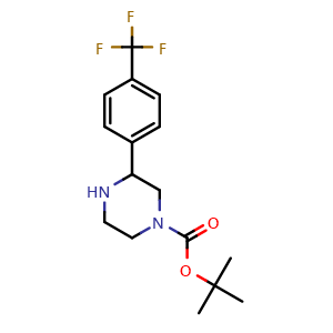4-Boc-2-(4-(trifluoromethyl)phenyl)piperazine