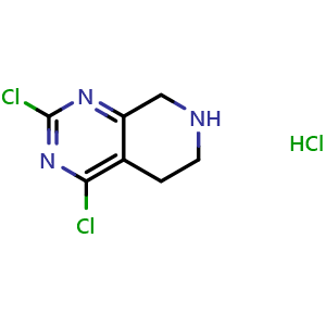 2,4-Dichloro-5,6,7,8-tetrahydro-pyrido[3,4-d]pyrimidine hydrochloride