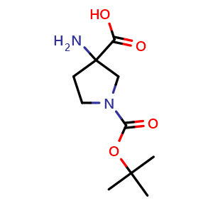 1-Boc-3-aminopyrrolidine-3-carboxylic acid