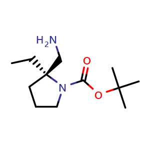 (2S)-1-Boc-2-ethylpyrrolidine-2-methanamine