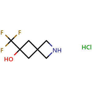 6-(trifluoromethyl)-2-Azaspiro[3.3]heptan-6-ol hydrochloride