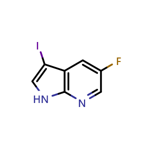 5-Fluoro-3-iodo-7-azaindole