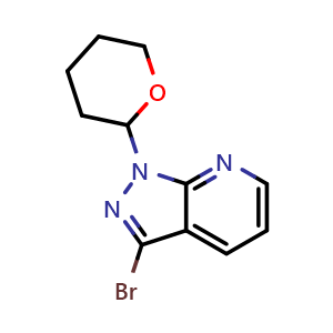 3-bromo-1-(tetrahydro-2H-pyran-2-yl)-1H-pyrazolo[3,4-b]pyridine