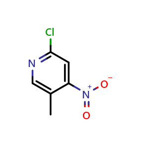 2-Chloro-5-methyl-4-nitropyridine