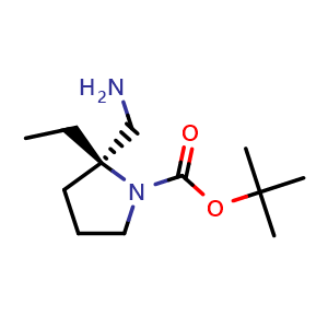 (2R)-1-Boc-2-ethylpyrrolidine-2-methanamine