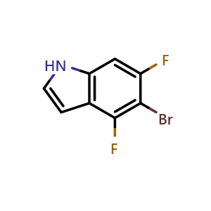 5-Bromo-4,6-difluoro-1H-indole