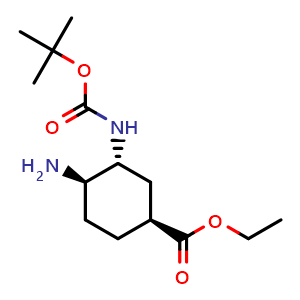 (1S,3R,4R)-4-Amino-3-(Boc-amino)-cyclohexanecarboxylic acid ethyl ester