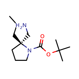 (2R)-1-Boc-2-propylpyrrolidine-2-methanamine