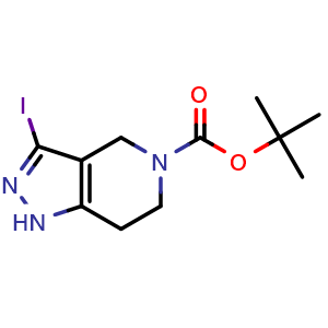 tert-butyl 3-iodo-1,4,6,7-tetrahydro-5H-pyrazolo[4,3-c]pyridine-5-carboxylate