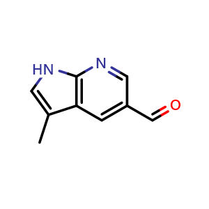 3-Methyl-7-azaindole-5-carboxaldehyde