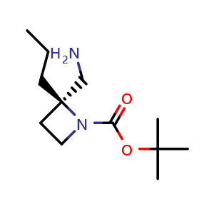 tert-Butyl (2R)-2-(aminomethyl)-2-propylazetidine-1-carboxylate