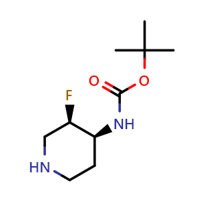 (3R,4S)-4-(Boc-amino)-3-fluoropiperidine