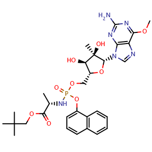 Chemical structure of INX-08189 , CAS 1234490-83-5, AChemBlock I-9801