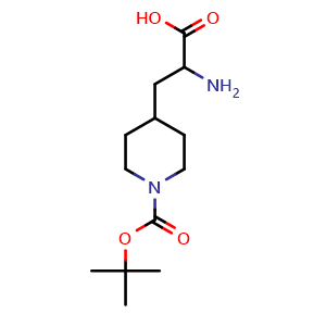 2-Amino-3-[1-(tert-butoxycarbonyl)piperidin-4-yl]propanoic acid