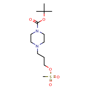 tert-Butyl 4-(3-((methylsulfonyl)oxy)propyl)piperazine-1-carboxylate